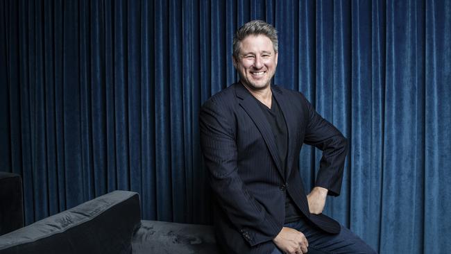 Mike Sneesby has been appointed the new CEO of Nine Entertainment. Picture: Hollie Adams/The Australian