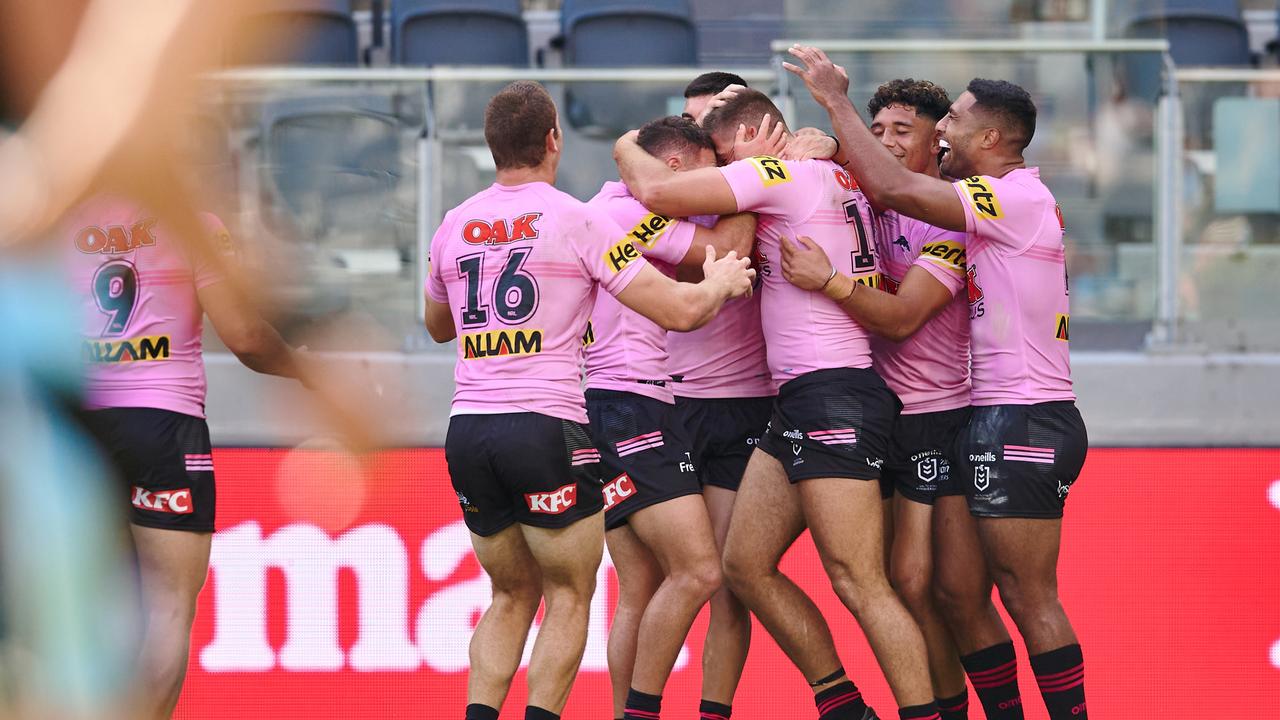 NRL 2022 Trials, how to watch, stream, Cronulla Sharks v Penrith Panthers, Mavrik Geyer, Braydon Trindall, Izack Tago, Charlie staines, Foxtel and Kayo, where to watch
