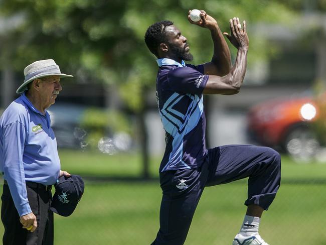 Buckley Ridges paceman Jerome Jones. Picture: Valeriu Campan