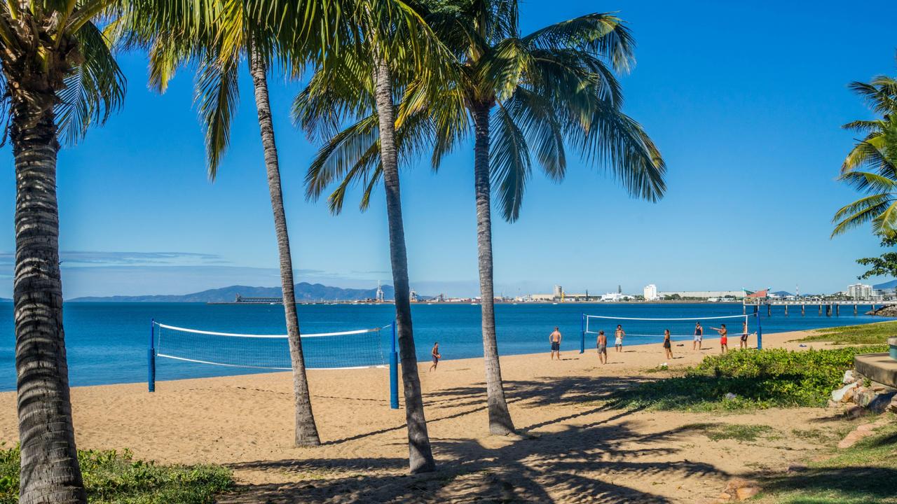 The Strand is a seaside foreshore in Townsville, popular with locals and tourists.