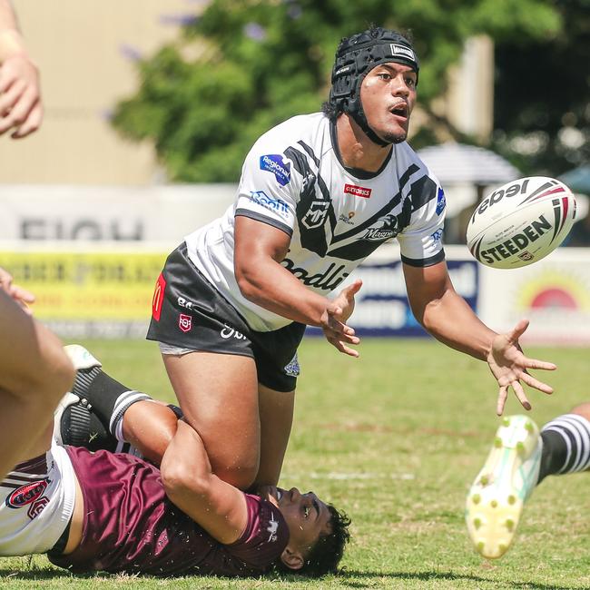 Joey Tupuse. Logan Magpies V Burliegh Bears at UAA Park in the Mal Meninga Cup. Picture: Glenn Campbell