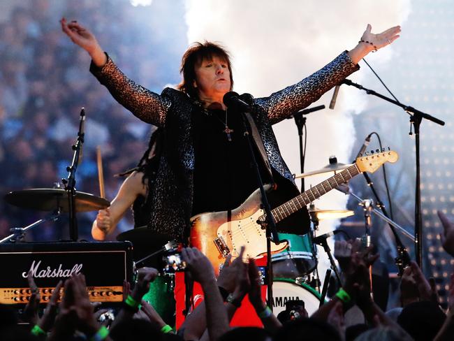 He really is Livin’ On A Prayer... Picture: Mark Evans