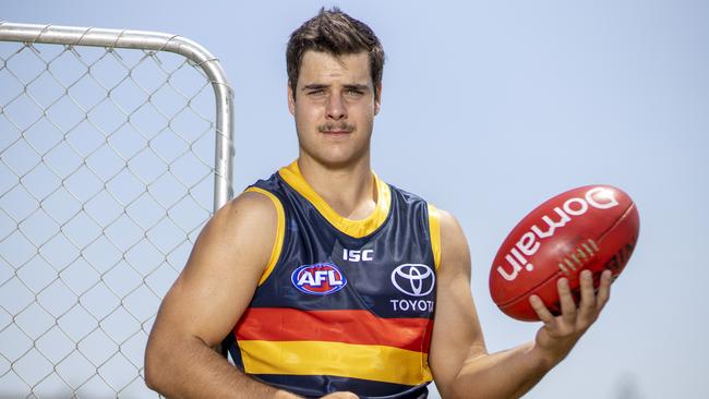 Darcy Fogarty will play a bigger role up forward for Adelaide in 2020. Picture: AAP Image/Kelly Barnes