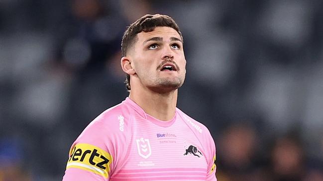 Nathan Cleary of the Panthers. Photo by Cameron Spencer/Getty Images