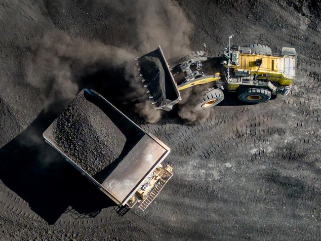 The New Acland Mine has extracted coal for the first time from the Queensland Government approved Stage 3 site. Picture: New Hope Group