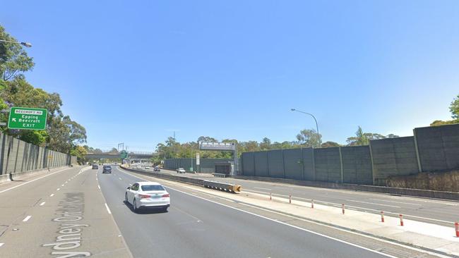 A 26-year-old man is dead after allegedly being hit by a van on the M2 Motorway. Picture: Google Maps