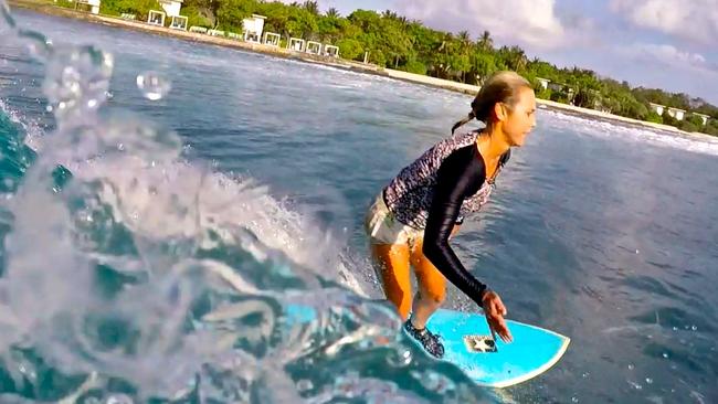 Suzanne Horton’s love of surf and mum problem has turned into a multimillion-dollar business. Picture: Supplied