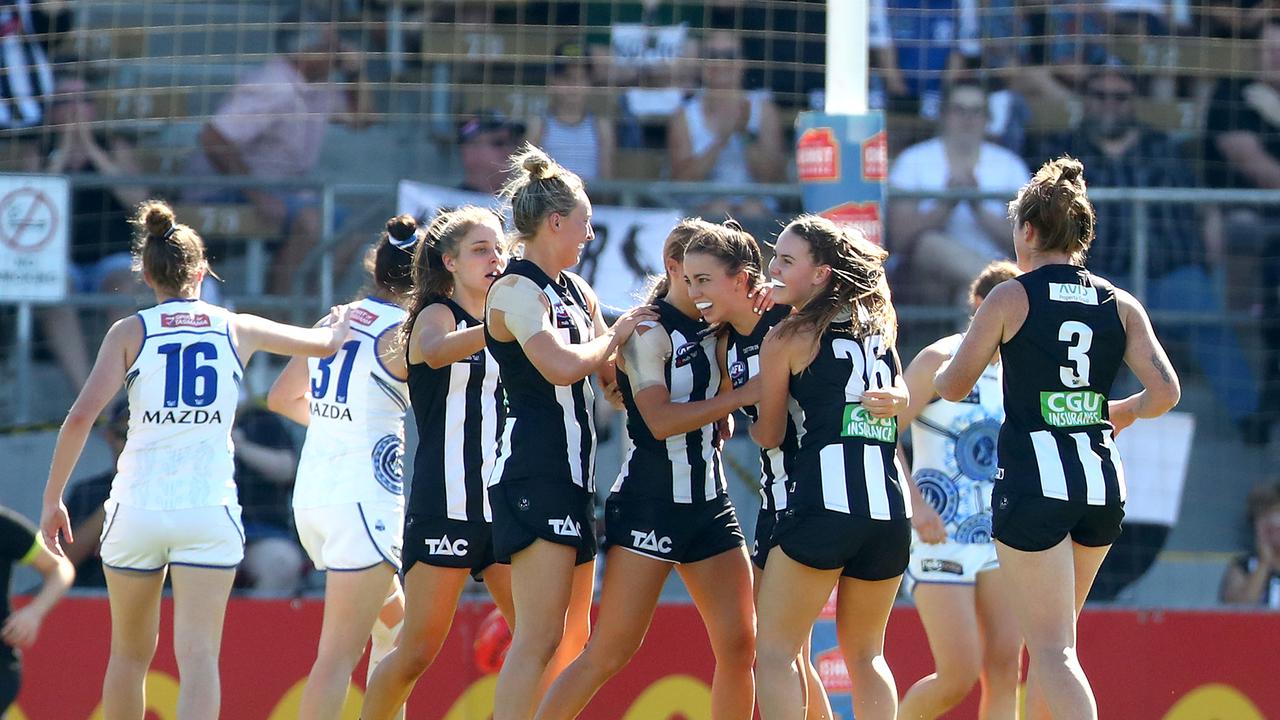 AFLW Finals 2021: Collingwood win thriller, Melbourne defeat Fremantle | Herald Sun