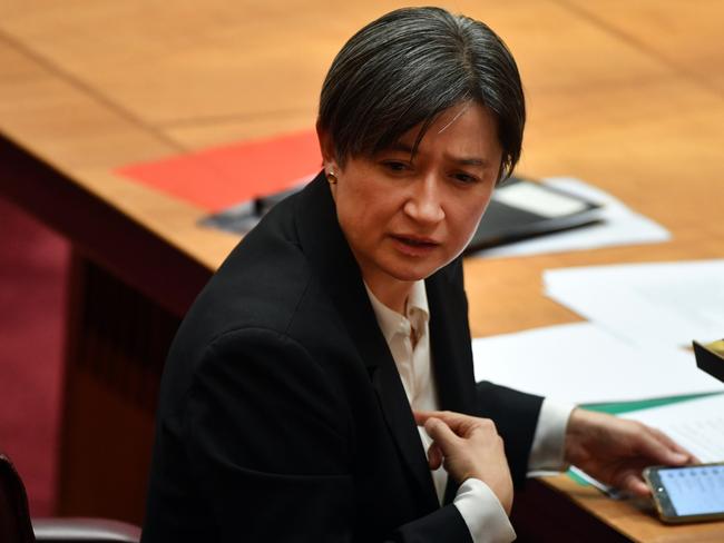 Penny Wong’s chief of staff Marcus Ganley reportedly made the enquiry. Picture: AAP