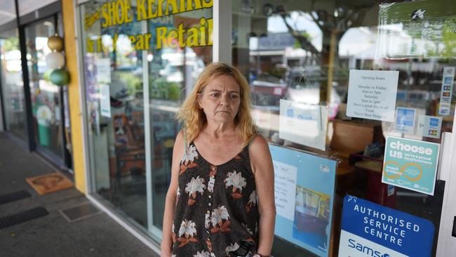 Theo’s Shoe Hospital owner Monica McLeod says shopping centres are popular options for shoppers due to their airconditioning.