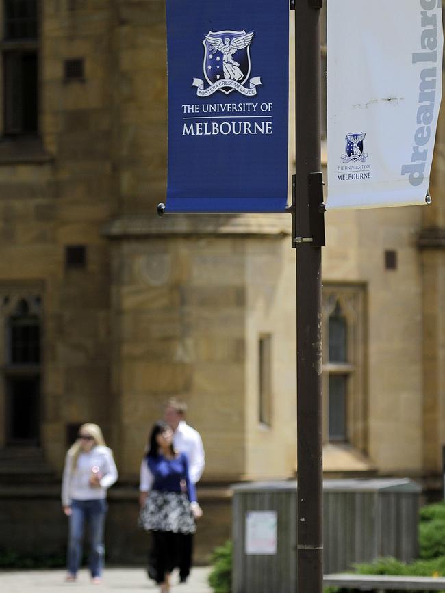 Melbourne University says it will not tolerate sexual misconduct.