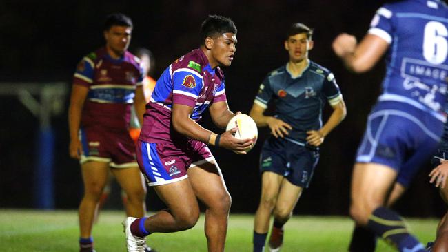 Langer Trophy schoolboy match between Redcliffe SHS and Wavell SHS. Picture David Clark