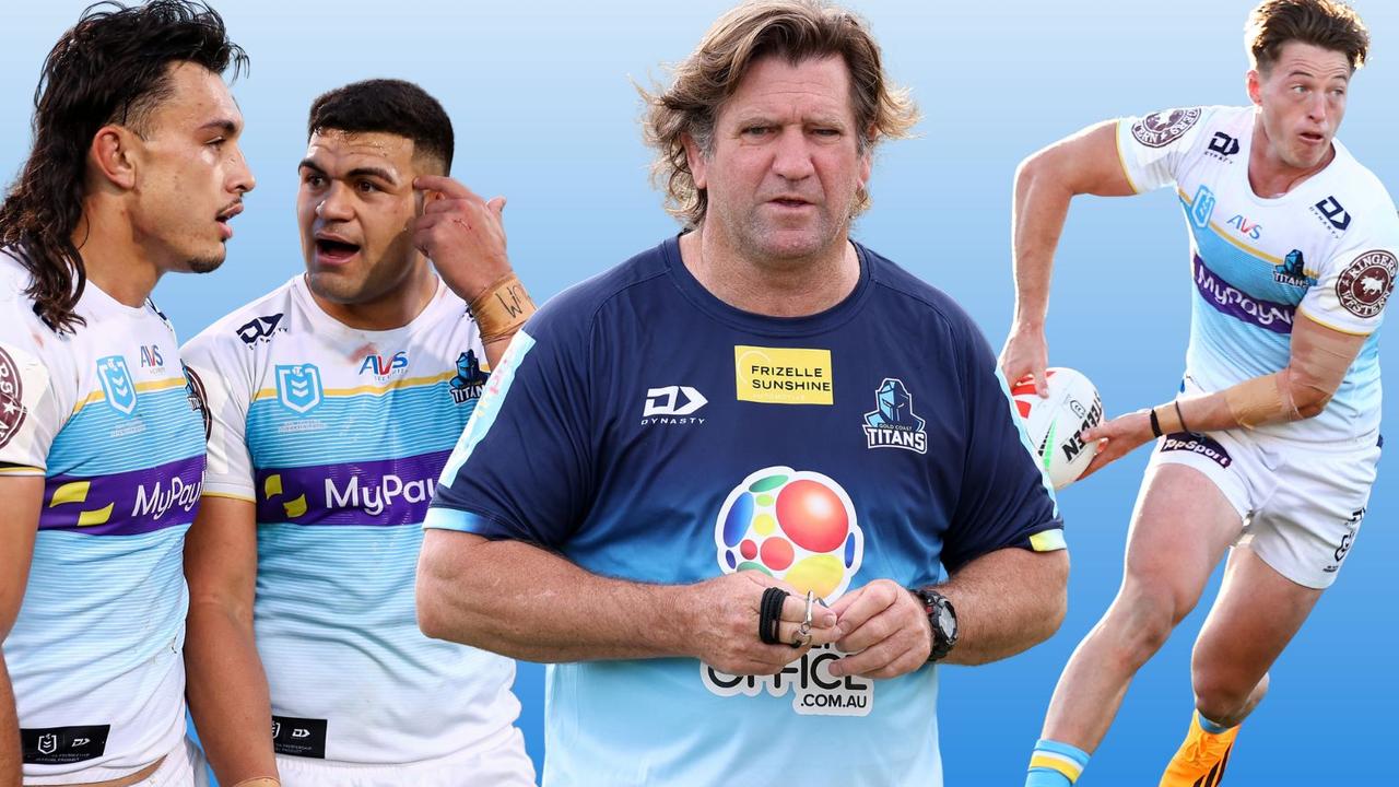 Des Hasler has a job ahead of him at the Titans.