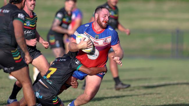 Deon Bianchetti was strong in the middle. Picture: DC Sports Photography