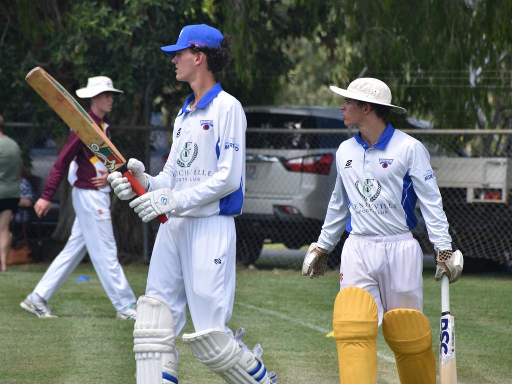 Central Queensland Intercity Cricket, under-16, Central Highland Hawks versus Rockhampton, Rockhampton Cricket Grounds, on February 22, 2025.