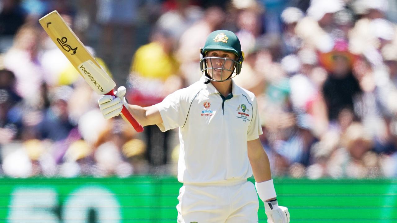 Marnus Labuschagne is firmly in the mix to open the batting for Australia.