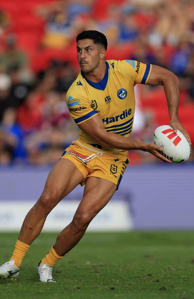 Where will Parramatta five-eighth Dylan Brown be playing in 2026? Picture: NRL