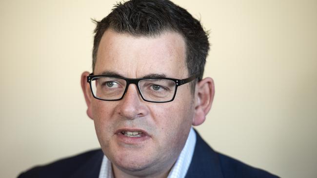 Daniel Andrews announced the mega rail transformation on Facebook. Picture: AAP