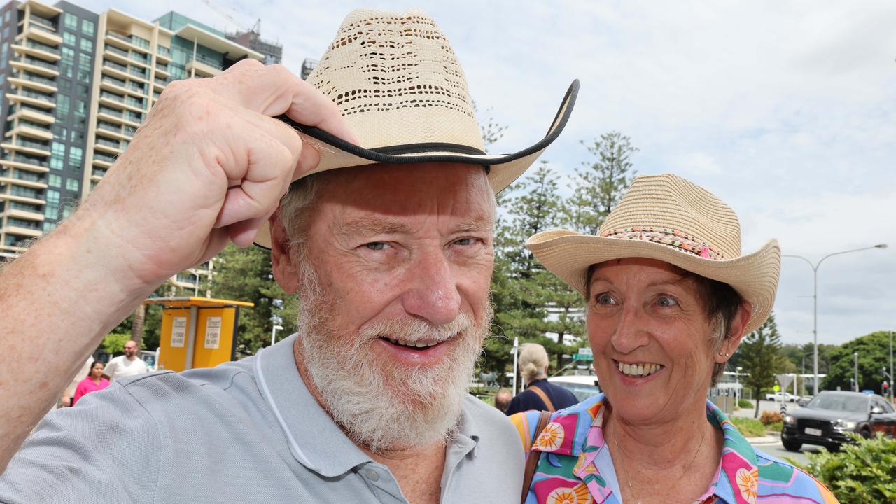 2024 Groundwater Country Music Festival has kicked off in Broadbeach. Bill and Leanne Hall from Tweed Heads. Picture Glenn Hampson