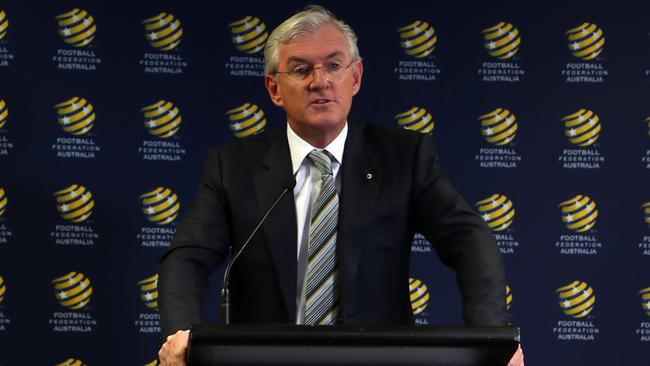 There will be no turning back for FFA chairman Steven Lowy