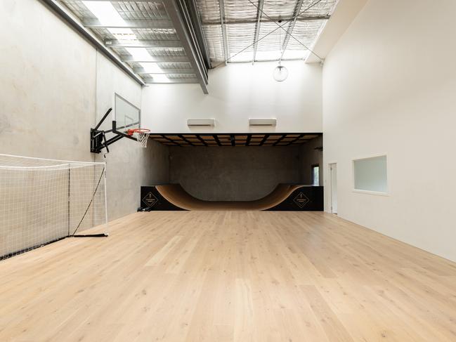 Teen’s dream home? Basketball hoop, half-pipe, vending machine and more