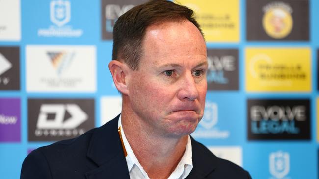 Titans coach Justin Holbrook has mixed things up at training this week. Picture: Chris Hyde/Getty Images