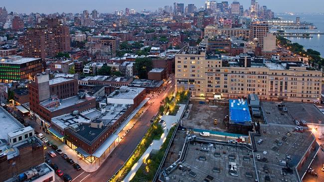 The High Line in New York, which was a rail track transformed into a park, attracts millions of visitors each year.