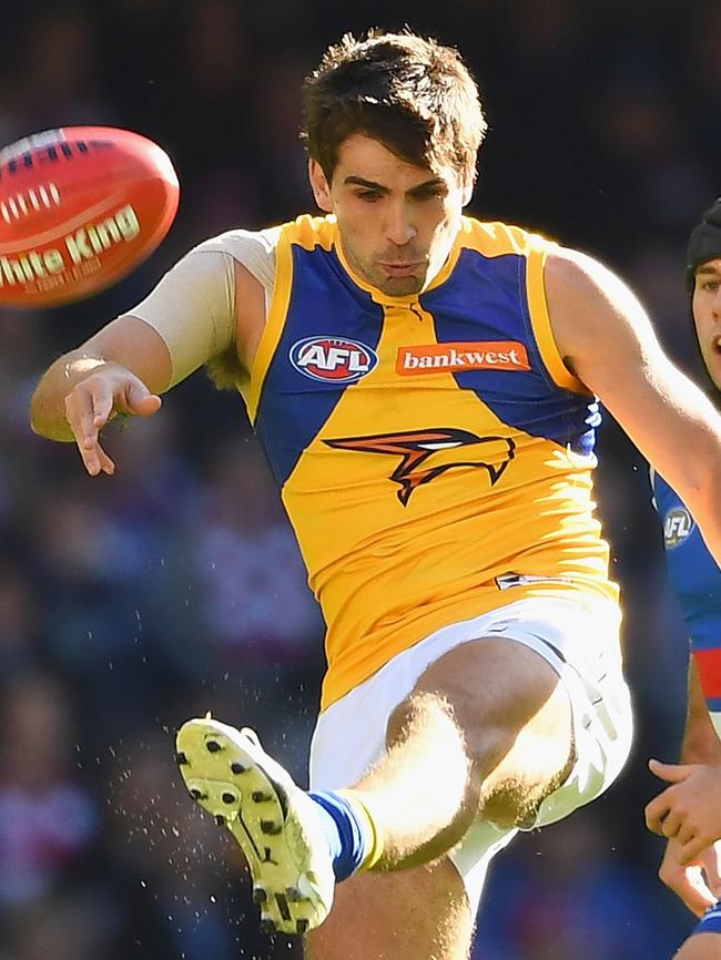 Andrew Gaff is ineligible but will poll plenty of votes. Pic: Getty Images