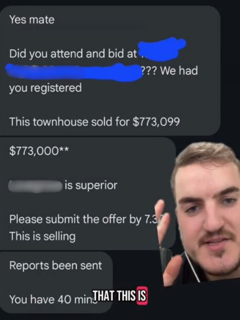 The buyer was told ‘this is selling’, Picture: TikTok