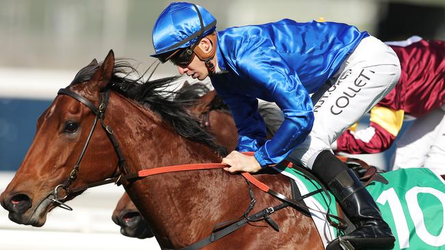 Tailleur has won two from two and will be hard to beat again on the Kensington track at Randwick. Picture: Getty Images