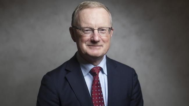 Reserve Bank governor Philip Lowe. Picture: Bloomberg