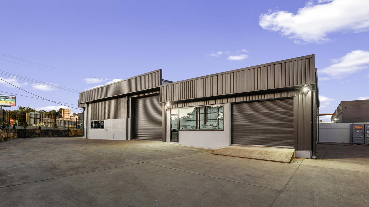 A warehouse built in the 1980s by Ron McMaster has sold for $3.2m. Picture: Supplied