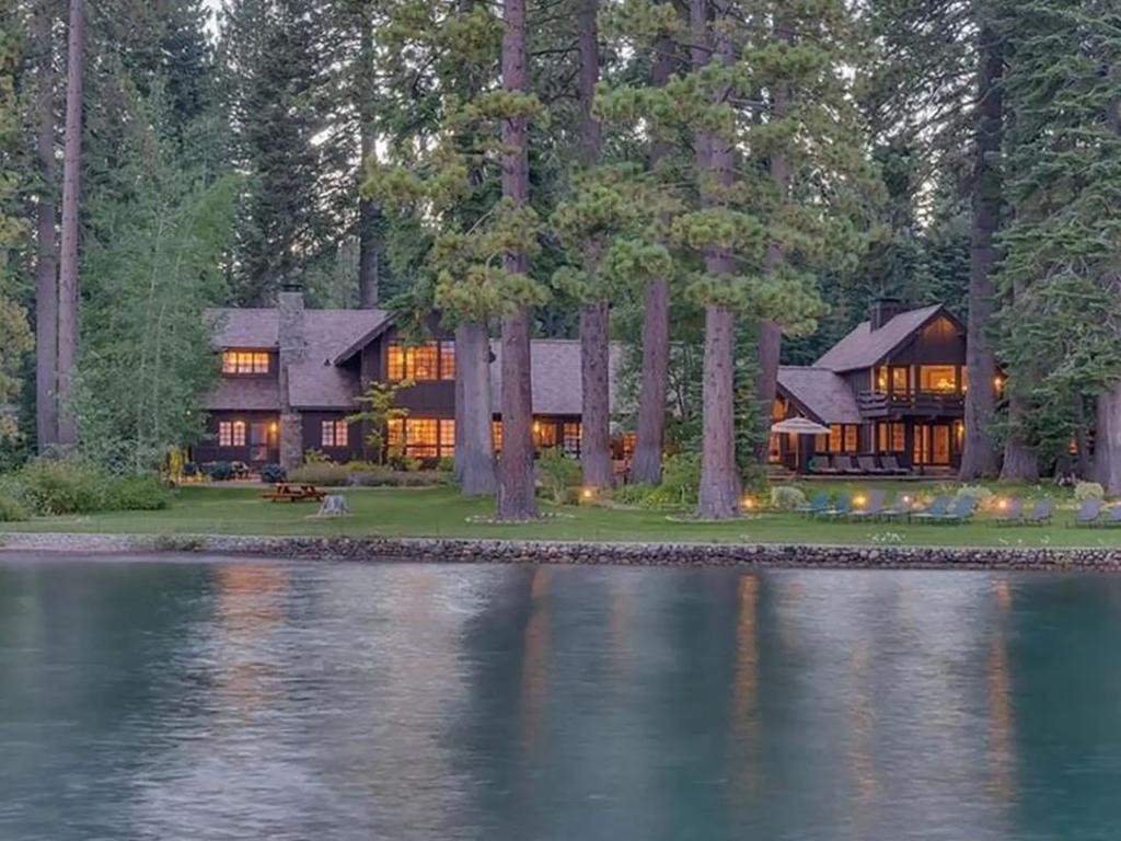 The stunning Brushwood estate in Lake Tahoe. Picture: Realtor.com