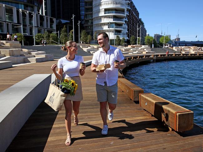 Ms Moore opposed the development of Barangaroo into a dining and leisure hub. Picture: Toby Zerna