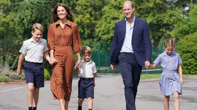 Prince William’s areas of interest are mental health support, tackling health support and climate change action and education. Picture: AFP.