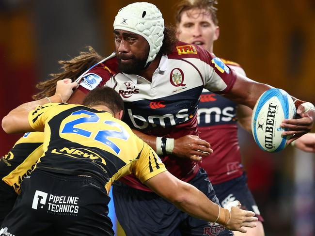 Reds flanker Seru Uru is sidelined with a knee injury. Picture: Chris Hyde/Getty Images