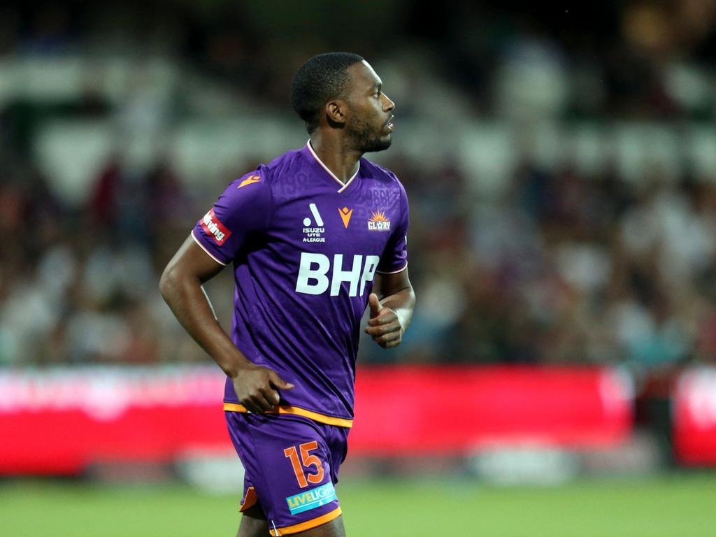 Daniel Sturridge has only played a few minutes for Perth Glory this season. Picture: TREVOR COLLENS / AFP