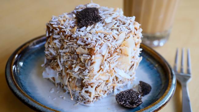 The Black Truffle lamington. Picture: Jenifer Jagielski