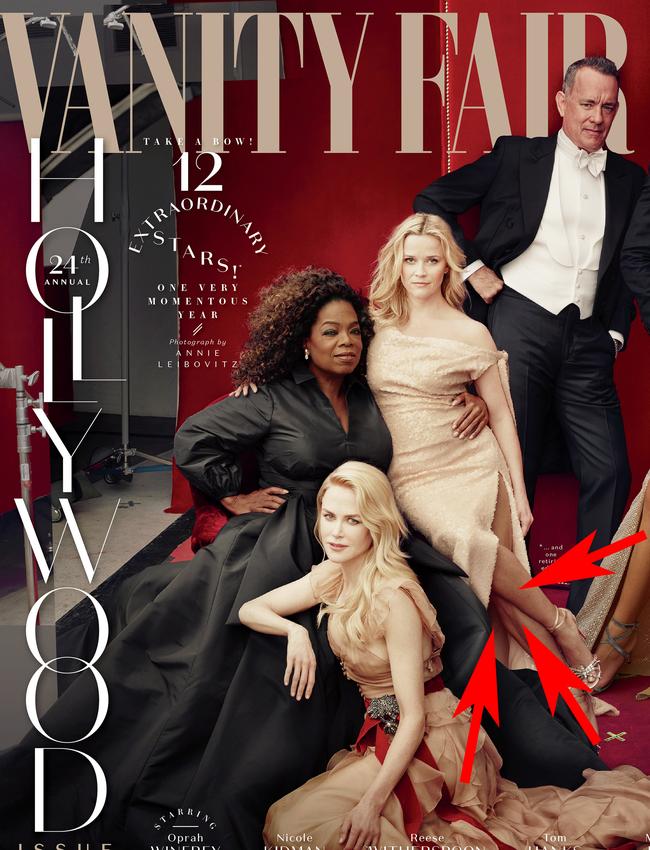 Why so leggy, Reese? Picture: Vanity Fair