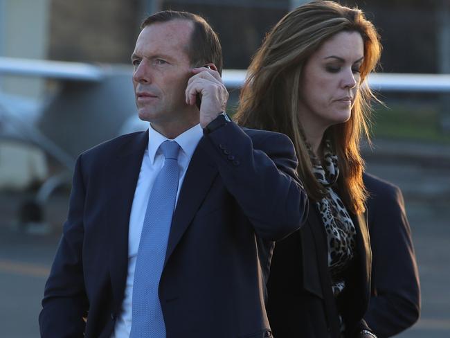 Explosive revelations...The book explores the peculiar relationship between Mr Abbott and Ms Credlin