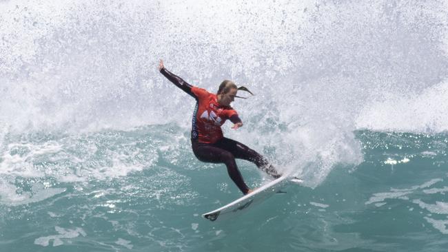 Cape Woolamai local, Sage Goldsbury is a competitive surfer who comes from a long line of surfers. Ã&#130;Â Credit: Surfing Victoria / Clifford