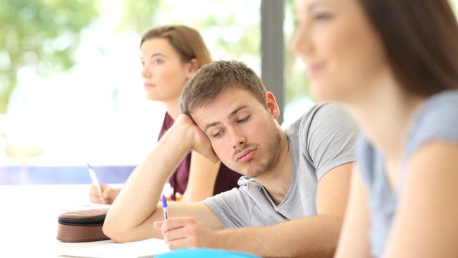 Only 55 per cent of Year 12s leave with their SACE. Picture: iStock