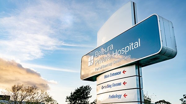 Ramsay chief executive Craig McNally says the group is exploring potential hospital property sales but no decision has been made. Picture: supplied