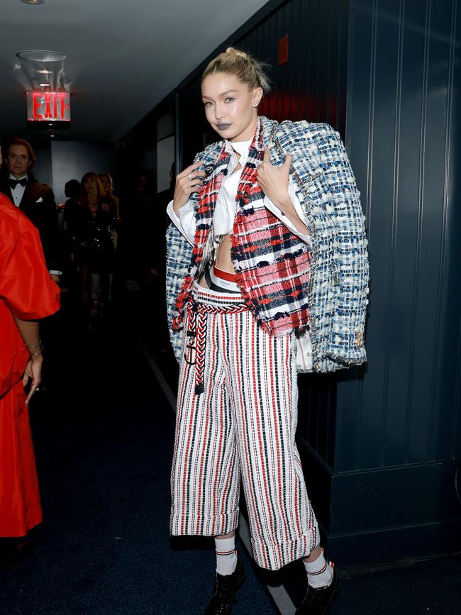 Gigi Hadid was not spotted at the bash. Picture: Jason Mendez/Getty Images/AFP