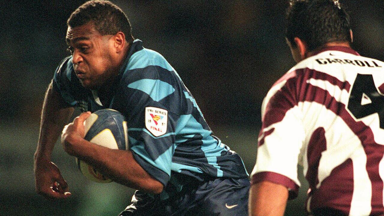 Bundy’s Ken Nagas represented New South Wales during the Super League era in 1997. Picture: David Kapernick