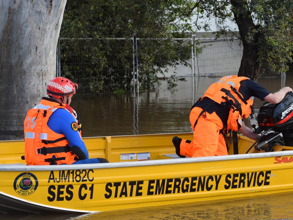 The SES carried out more than 45 flood rescues in the 24 hours between 5am Wednesday and Thursday. Picture: Nicholas Rupolo