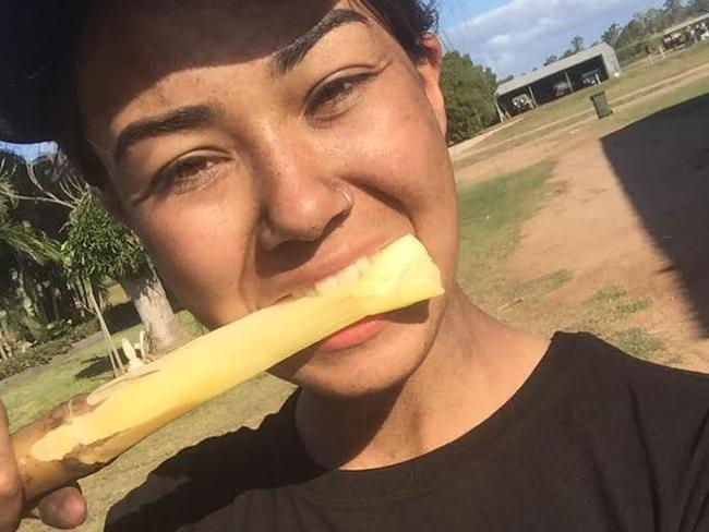 Mia was completing her farm work while staying in Home Hill, near Townsville.