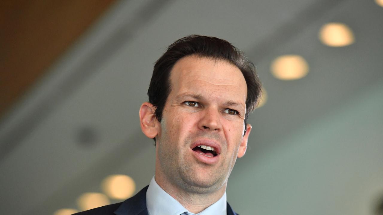 Queensland LNP Senator Matt Canavan says it is “gutless, as well as heartless” to blame a public servant for border decisions. Picture: AAP Image/Mick Tsikas