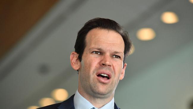 Queensland LNP Senator Matt Canavan says it is “gutless, as well as heartless” to blame a public servant for border decisions. Picture: AAP Image/Mick Tsikas