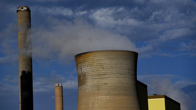 The Loy Yang power station is seen in the La Trobe Valley east of Melbourne. Picture: AAP/Julian Smith.